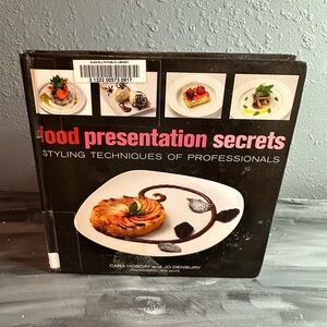 Food Presentation secrets Cara Hobday and Jo Denbury hardcover book